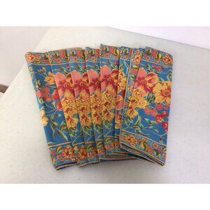 April Cornell Floral Placemats Set of 7